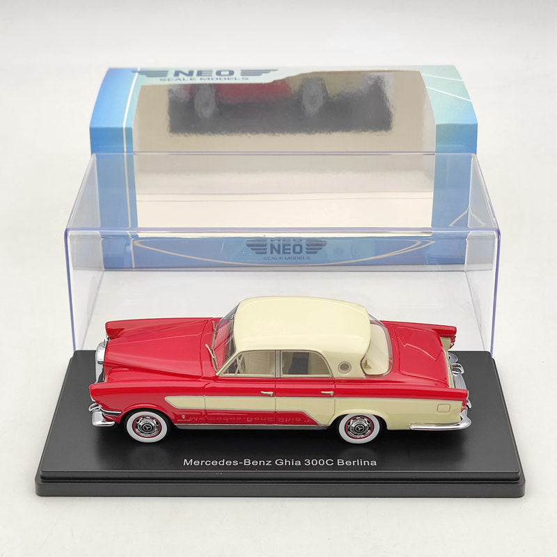 NEO Scale Models 1:43 Mercedes Benz Ghia 300C Berlina Red