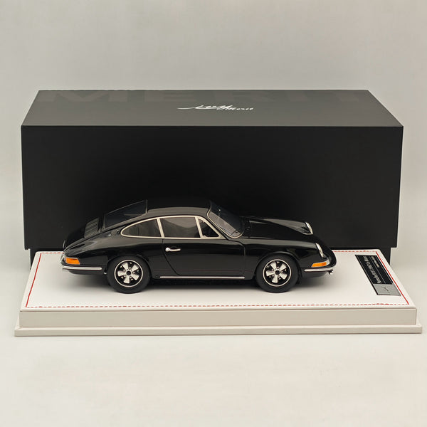 Ivy Merit 1/18 Porsche 911s 1967 Le Mans Resin High-Quality Collection  Black