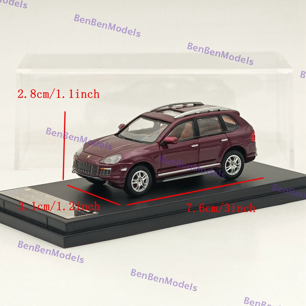 1/64 SW Cayenne Turbo S Luxury SUV Sports Model Diecast Models Car Collection