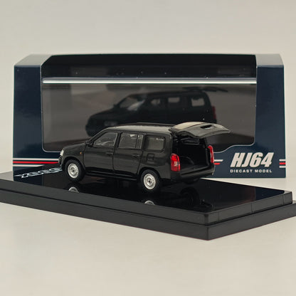 1/64 Hobby Japan Toyota PROBOX VAN DX Black HJ641062BK Diecast Models Car