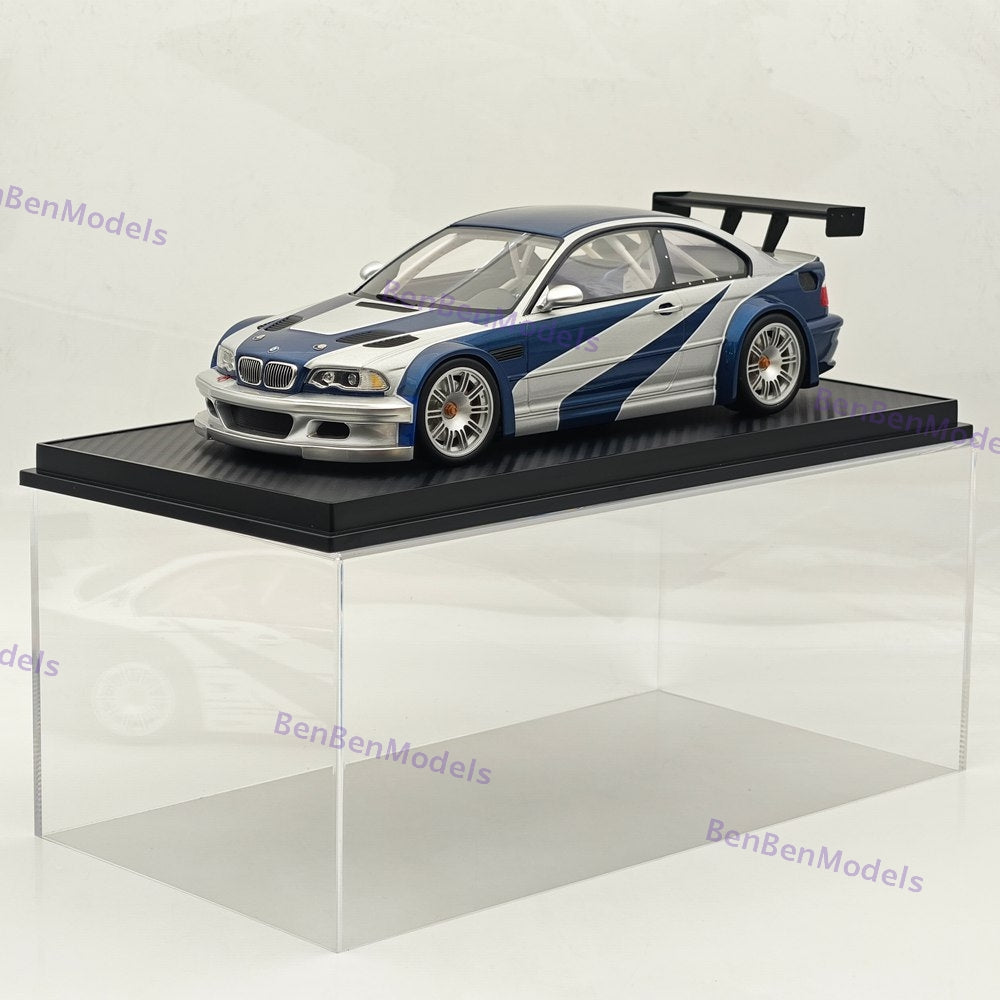 Pre-sale SW 1:18 BMW M3 GTR E46 Need For Speed Limited Edition Resin Model Car Collectible Gifts