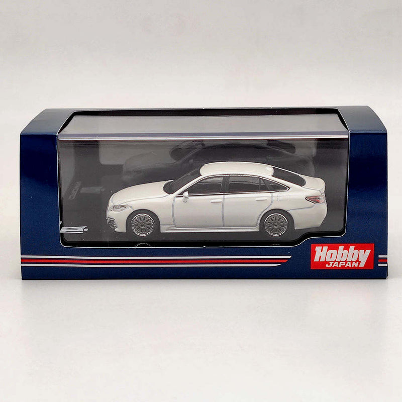 Hobby Japan 1/64 Toyota CROWN 2.0 RS Customized Ver. HJ642009CW Diecast White Toys Car Gift