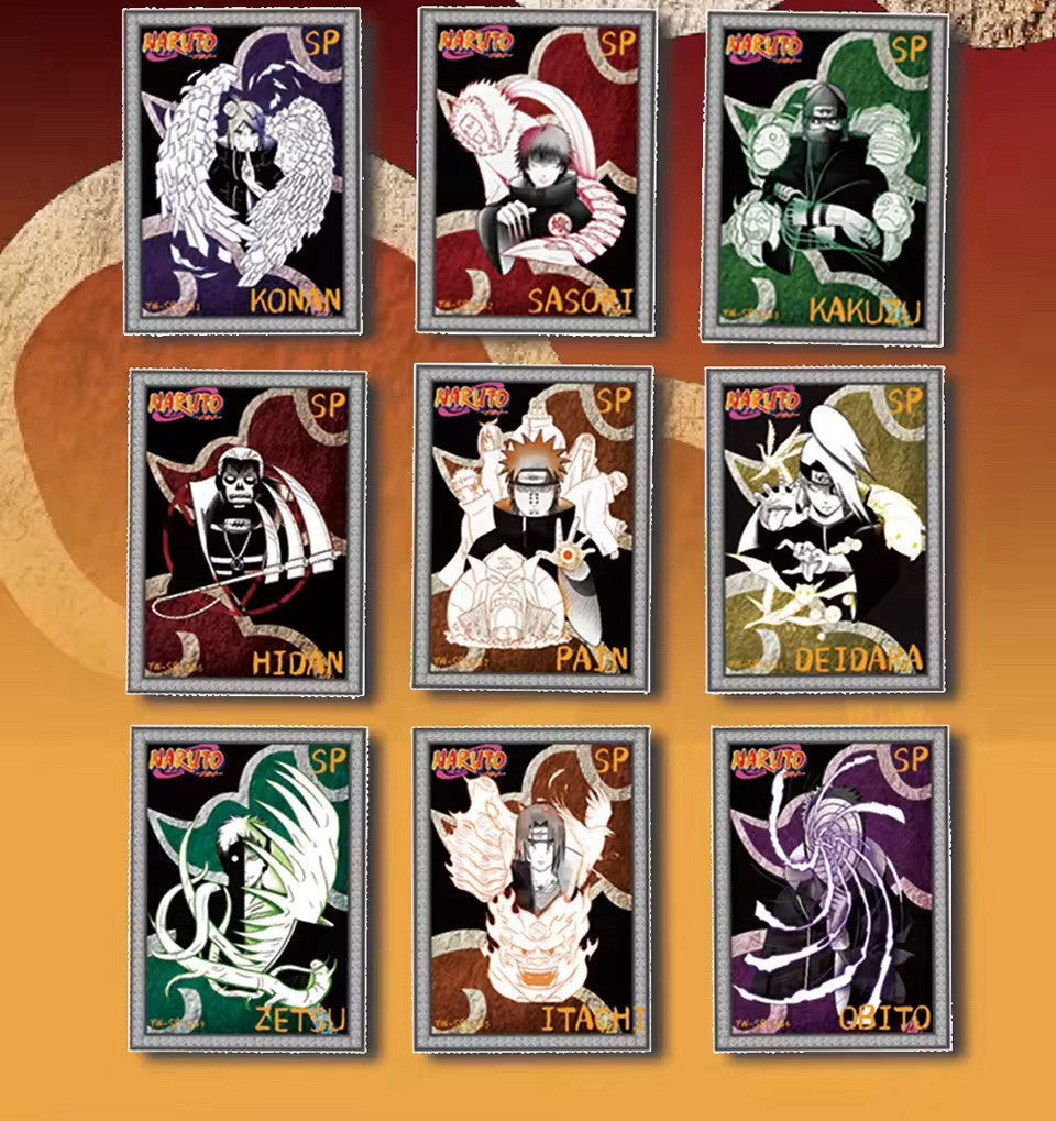 Naruto Doujin Trading Cards CCG 13 Pack Booster Box Moji 2025 New
