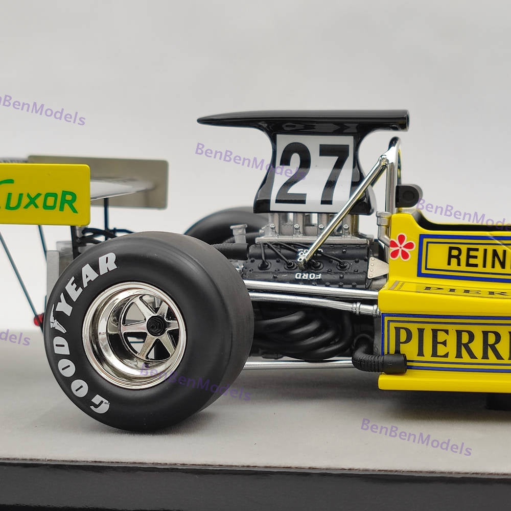 Modèle réduit March - F1 731 Ford N 27 Sweden Gp 1973 Reine Wisell 1/18 Modèle réduit March - F1 731 Ford N 27 Sweden Gp 1973 Reine Wisell 1/18