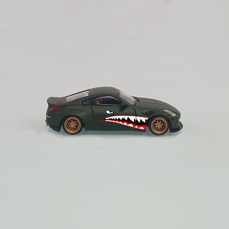 Pre-sale LMLF 1:64 Nissan 350Z Rocket Bunny Miniature Diecast Toys Car Models Miniature Hobby Collection Gifts