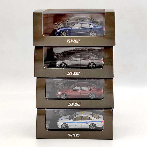 ZOOM 1:64 Toyota Crown 12th Athlete Diecast Toys Car Models Miniature Hobby Exquisite Gifts