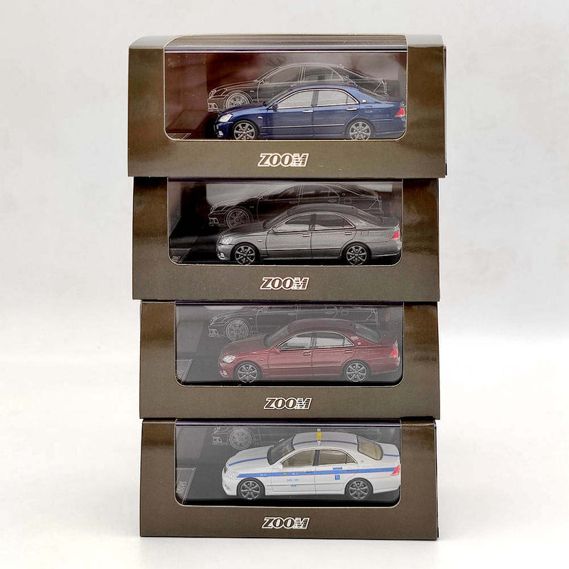 ZOOM 1:64 Toyota Crown 12th Athlete Diecast Toys Car Models Miniature Hobby Exquisite Gifts