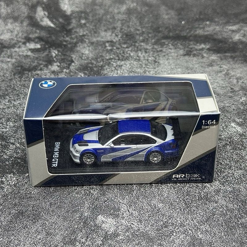 ARbox 1:64 BMW E46 M3 GTR NFS Fast & Furious Collectors Edition Alloy Diecast Car Model Gifts