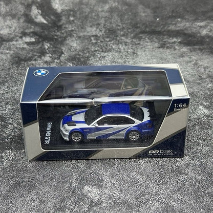 ARbox 1:64 BMW E46 M3 GTR NFS Fast & Furious Collectors Edition Alloy Diecast Car Model Gifts