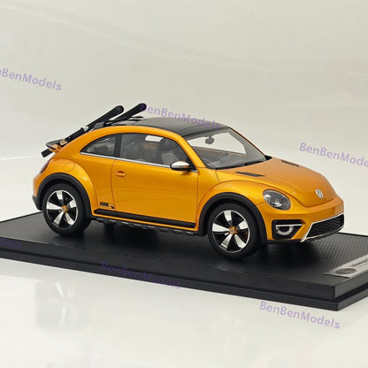 1/18 Volkswagen Beetle Dune Concept Radscale Gold Resin Car Limited Collection