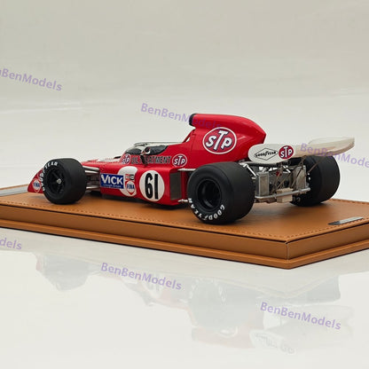 Tecnomodel 1/18 March 721X 1972 Race Of Champions Ronnie Peterson #61 TM18-288C