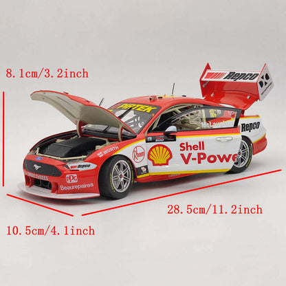 1/18 Authentic SHELL V-POWER RACING #17 FORD MUSTANG GT 2020 SCOTT MCLAUGHLIN'S TOYS CAR GIFT