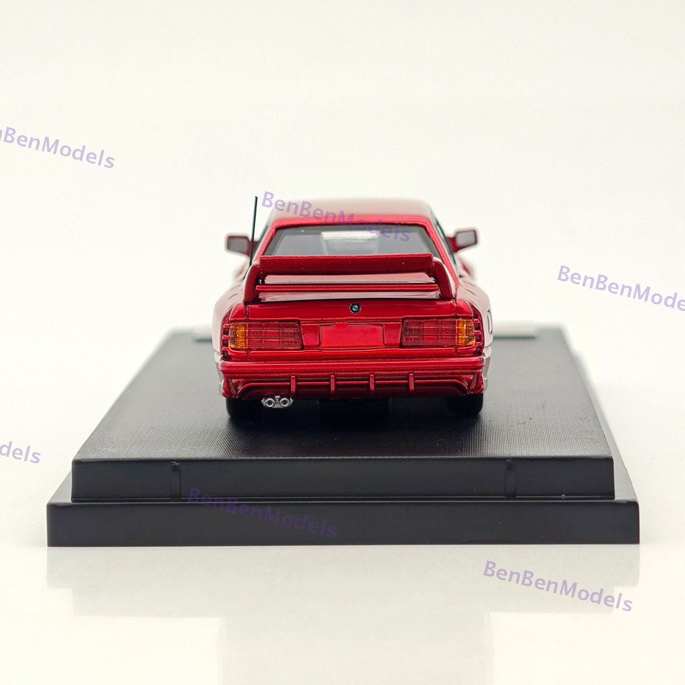 1:64 SW BMW M3 E30 LTO Coupe Widebody Sport Model Diecast Metal Car Collection