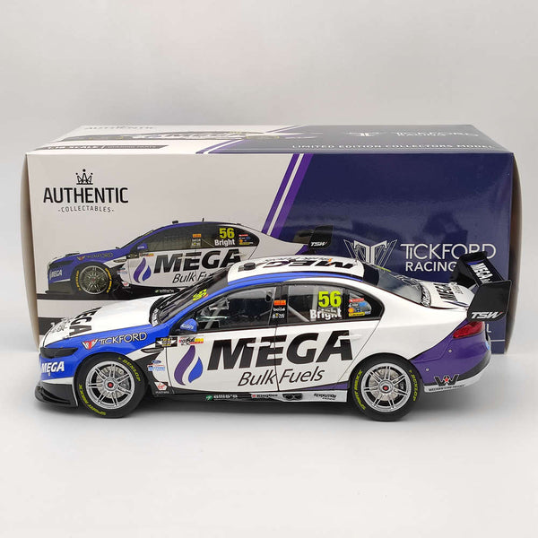 Authentic 1/18 TICKFORD RACING JASON BRIGHT #56 FORD FGX FALCON 2017 CLIPSAL 500 TOYS CAR GIFT