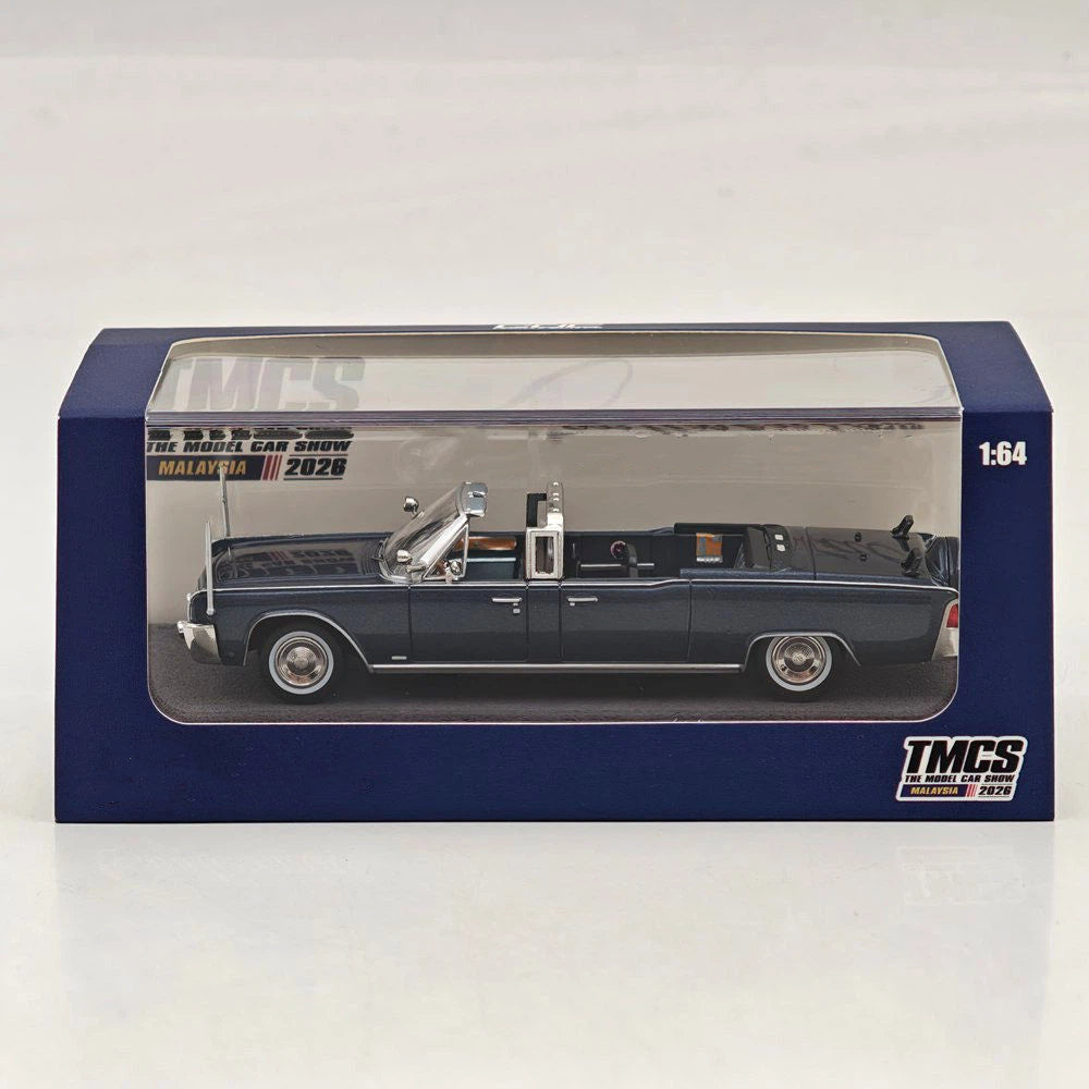 GOC 1:64 Continental X100 Luxury Limousine Blue TMCS 2026 Diecast Collectible Model