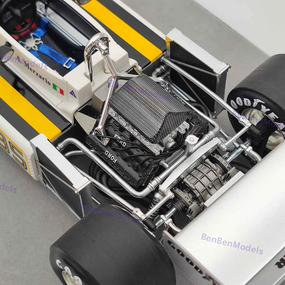 1/18 Tecnomodel Mythos March 761 OVORO #35 1976 Swedish GP Arturo Merzario Resin