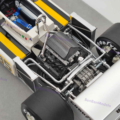 1/18 Tecnomodel Mythos March 761 OVORO #35 1976 Swedish GP Arturo Merzario Resin