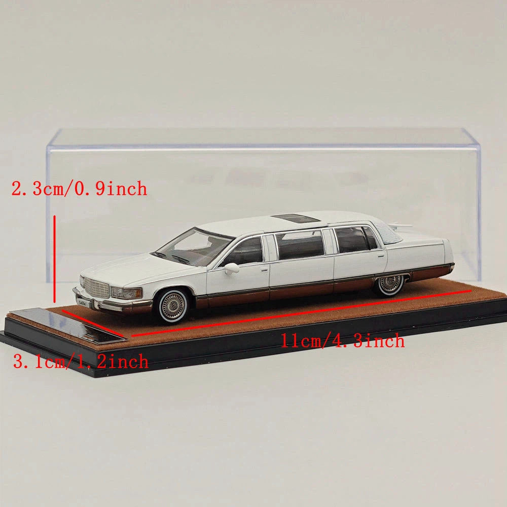 XiaoGuang 1/64 Fleetwood extended edition White Alloy Diecast Models Car Collection