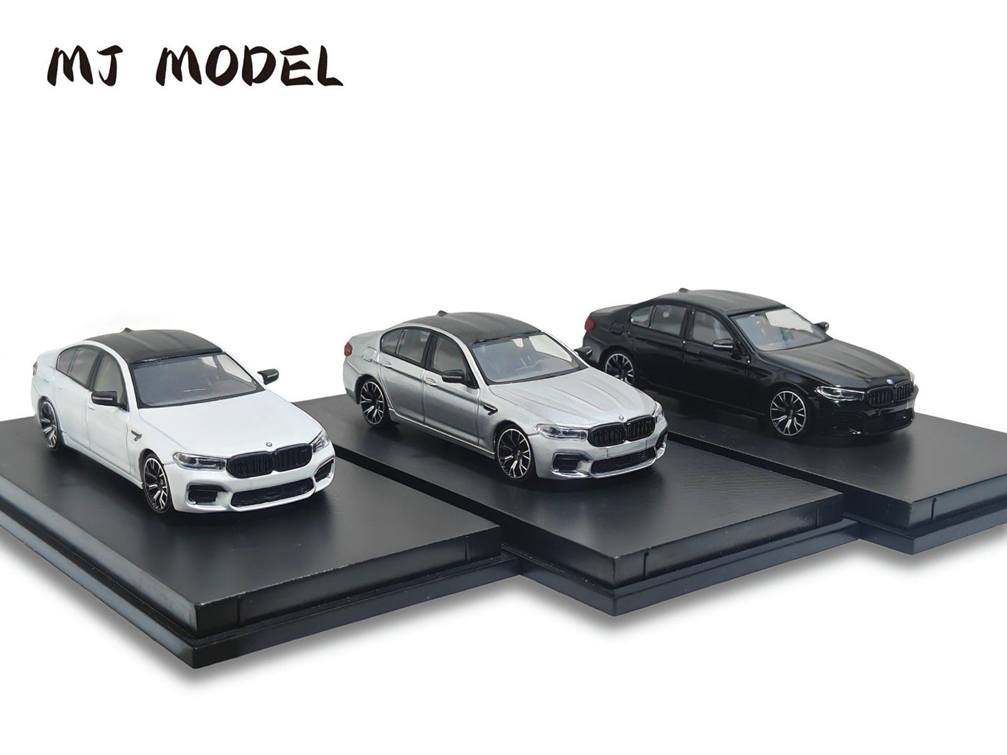 MJ 1/64 Scale M5 F90 Alloy Diecast Car Toys Model Limited Collectible, Display Gift