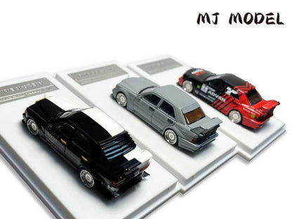 MJ 1:64 190E Classic Alloy Diecast Toys Car Model Collectible Gift