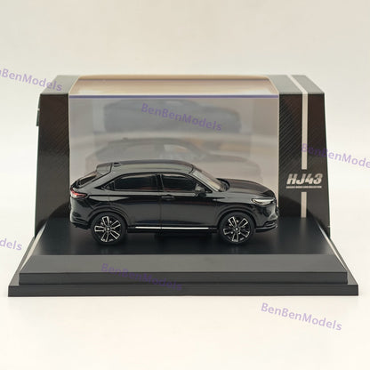 Hobby Japan 1/43 VEZEL Crystal Black Pearl HJ431002BK Diecast Model Car Limited