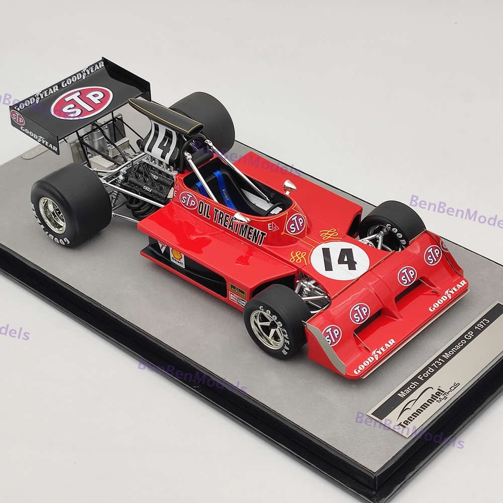 1/18 Tecnomodel March Ford 731 1973 Monaco GP #14 Jean-Pierre Jarier TM18-289A