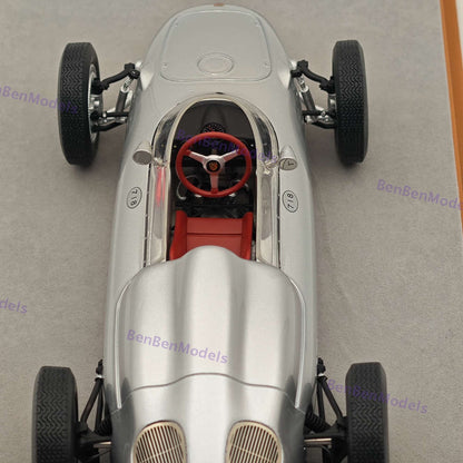 1/18 Tecnomodel Porsche 718 F2 Presse Version 1960 CA18-TMP002 Silver Resin