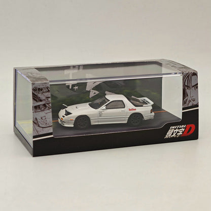 Hobby Japan 1/64 Mazda RX-7 (FC3S) RedSuns Initial D Open Headlights HJ643043D Diecast Model Collection In Stock - US