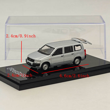 1/64 Hobby Japan Toyota PROBOX VAN DX Silver Metallic HJ641062S Diecast Models