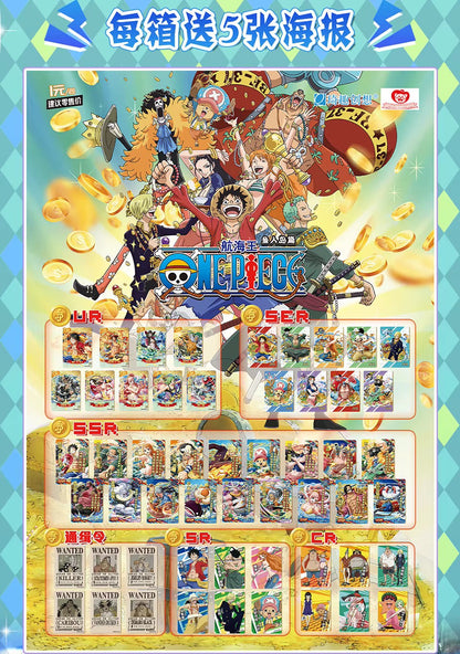 One Piece Trading Card 36 Pack Deluxe Booster Box Anime TCG OPFI06-01 NEW TOEI