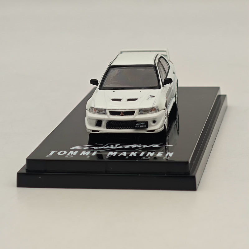 Hobby Japan 1/64 Mitsubishi Lancer RS Evolution VI (T.M.E) HJ643033AW White