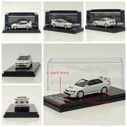Mitsubishi Lancer GSR Evolution VI TME(CP9A) 2000 With Mud Flap Hobby Japan 1/64