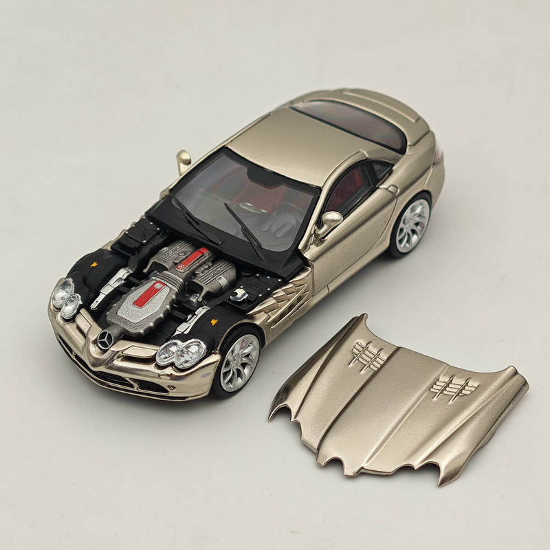 1/64 Stance Hunters MERCEDES BENZ MCLAREN SLR Gold LEGEND SERIES VHTF Diecast Model Car Collection