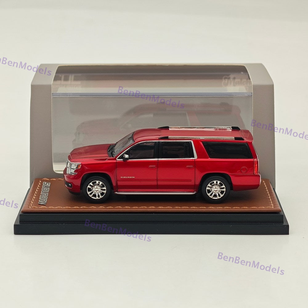 1:64 GOC Suburban 2015 Full Sized SUV Diecast Metal Car Limited