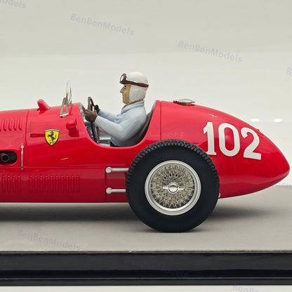 Tecno 1/18 Ferrari 500 F2 Mythos Gp Nurburgring N.Farina 1952 #102 TMD18-66D