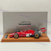 1/18 Tecnomodel Ferrari F1 312 B3-73 #4  MONACO GP 1973 ARTURO MERZARIO Red