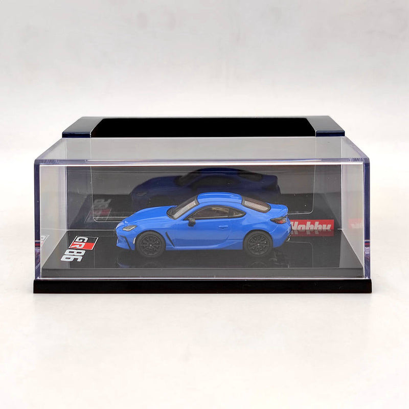 Hobby Japan 1/64 Scale TOYOTA GR86 RZ 3BA-ZN8 Blue HJ641048ABL Diecast Model Car Limited Collection Auto Toys Gifts US