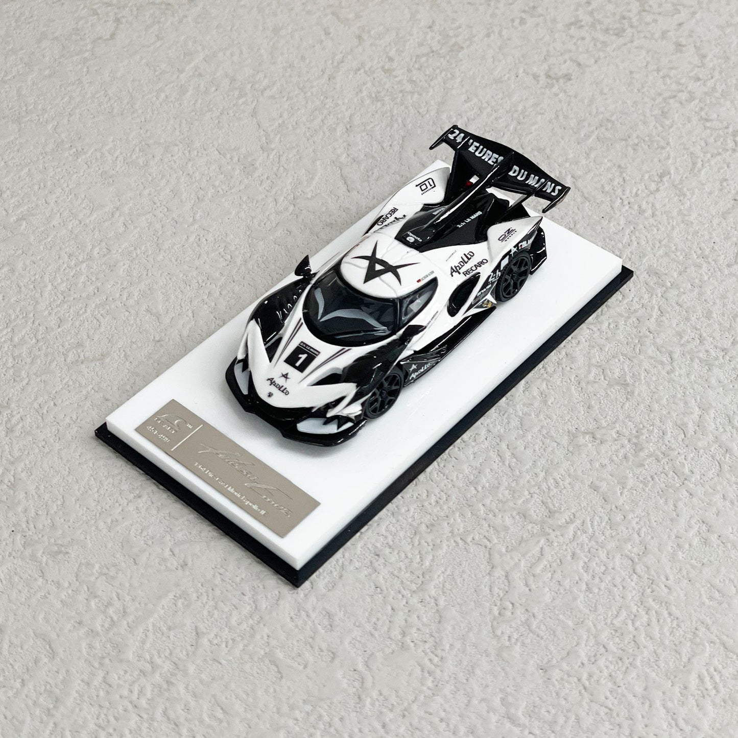 SmallcarsART 1:64 for Apollo IE Racing Version Alloy Die - cast Model Sun God Series Gifts