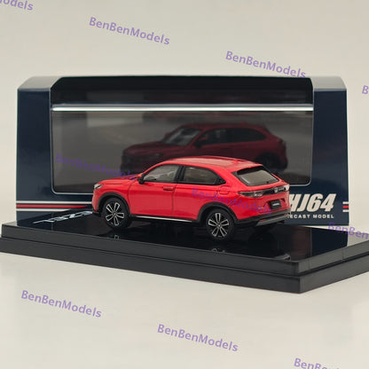 1/64 Hobby Japan VEZEL e: HEV Z Premium Crystal Red Metallic Diecast HJ641071ARM