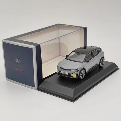 Norev 1/43 Megane E-Tech 100% Electric Gray Diecast Model Car Limited Collection
