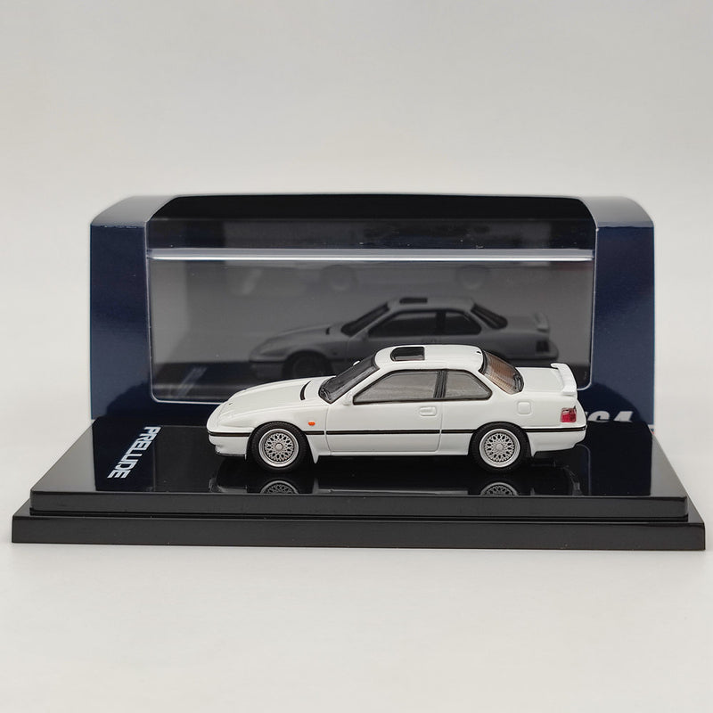 1/64 Hobby Japan Honda PRELUDE Si (BA5) 1989 Customized Ver. White HJ642002CW Diecast Toys Car Gift