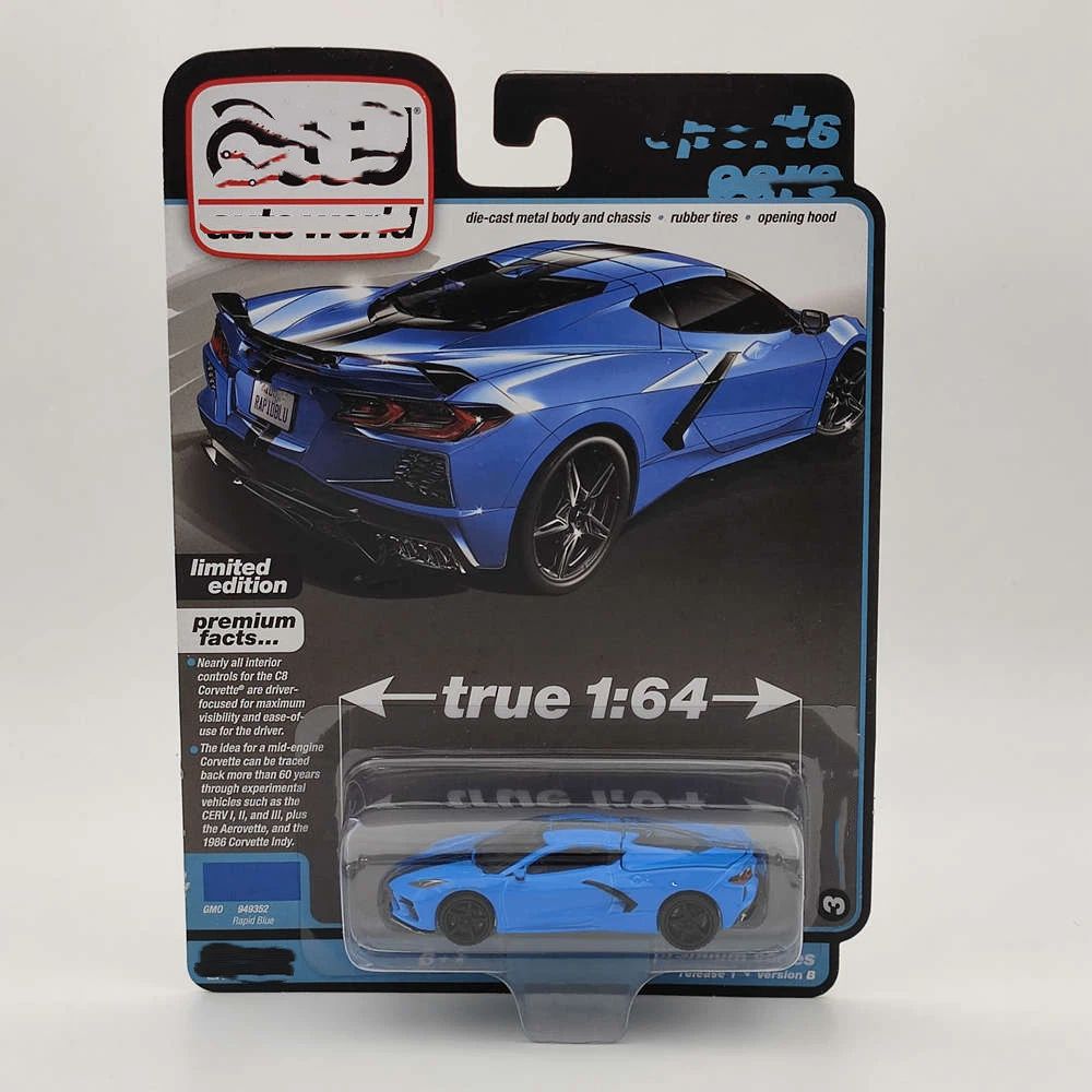 Auto World 1/64 Series Diecast Models Car Miniature Collectible Gifts