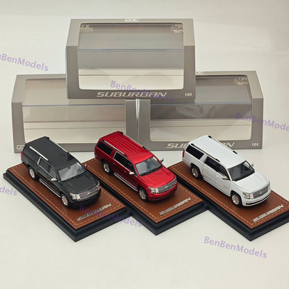 1:64 GOC Suburban 2015 Full Sized SUV Diecast Metal Car Limited