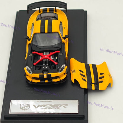 Hone Model 1/64 Dg Viper MK3 ACR Racing Sports Diecast Model Car Limited