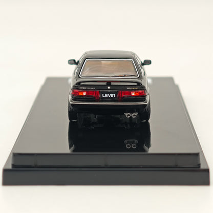 Hobby Japan 1/64 Toyota COROLLA LEVIN GT APEX AE92 Noir Métallisé HJ641059ABK Modèle de Voiture Moulé Sous Pression Collection Limitée 
