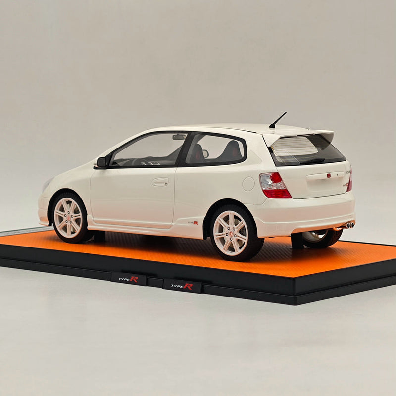 RAM Collectibles 1/18 Honda Civic Ep3 Type R Championship 2004 White RM-0015 Resin Model Car Limited Collection