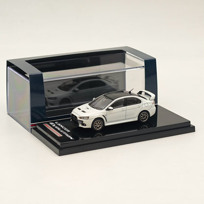 Hobby Japan 1/64 Mitsubishi Lancer Evolution X Final Edition White HJ642053CWP In Stock - US