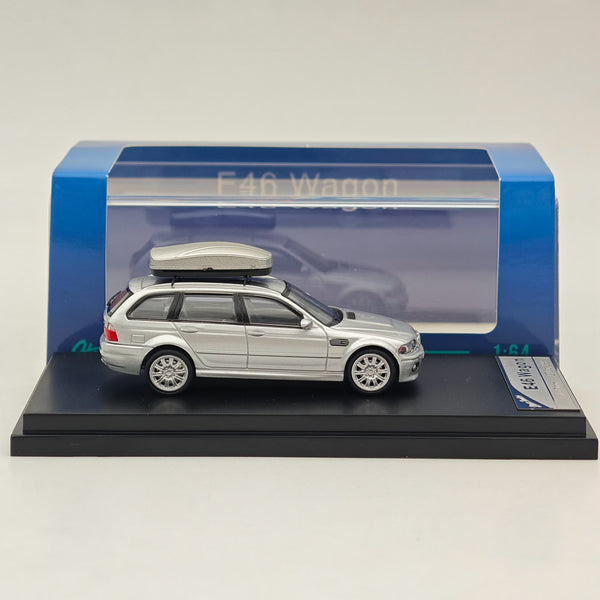 1:64 Stance Hunters E46 Wagon Diecast Model Car Limited Collection Silver