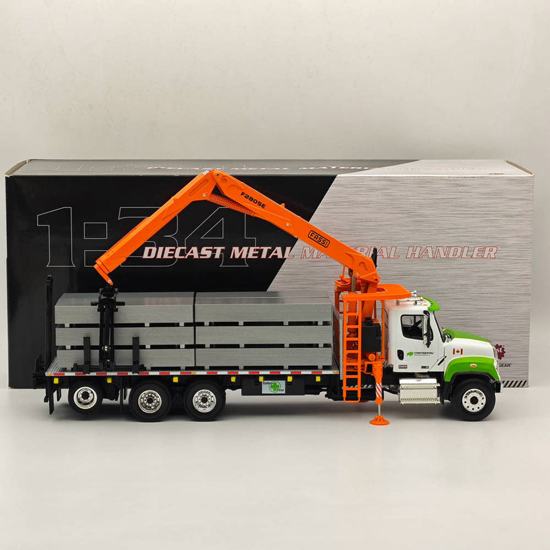 FIRST 1:34 Freightiner M2-114SD Fassi Boom Material Handler with Drywall Stacks