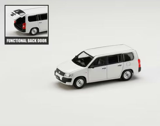 1/64 Hobby Japan Toyota PROBOX GL White HJ644062W Diecast Models Car Collection